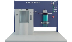 Laboratory installation for the study of absorption process (PAHP-IPAB)