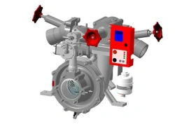 Centrifugal normal pressure firefighting pump NCPN-40/100E
