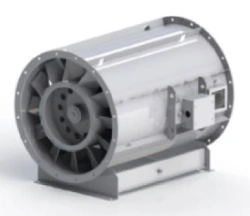 Axial smoke exhaust fans