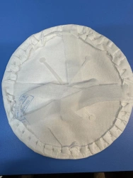 Filtering half-mask for protection against aerosols (respirator): model "L-200" (protection class FFP3 NR D).