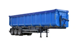 Dump semi-trailer of Tonar 95236 model with axles of TONAR models: 20883, 1342.