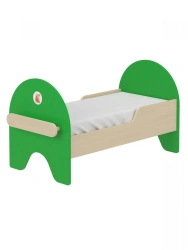 Children's bed 1200 / green