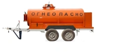 Tank trailer (one or two-section) type 71123 modification 711239 for transporting oil products with density up to 0.86 cubic met