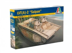 Assembled model Tank LVT-(A) 2 Saipan