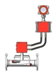 Ultrasonic ultrasonic liquid flowmeter UZS-1M version P