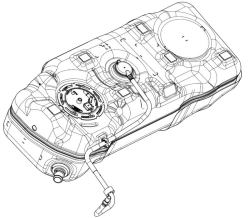 Fuel tank 1101100AGW01A