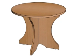 Round play table from the set ''Living Room''/ SD59