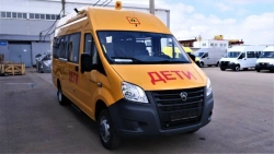 Bus for children transportation IATs-1767A4 on the basis of GAZelle NN A69R52 chassis, diesel engine