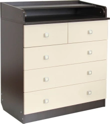 Fairy chest of drawers 1780 wenge-beige, article number 0001044.5