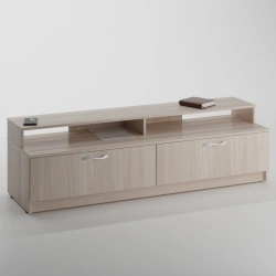 Side table with 2 drawers. 2 narrow niches