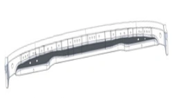 Front centre panel A9606210227