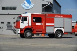 Fire rescue vehicle APS-(0,5-3,0)-?, type 58812K43265, modification 58812N, on chassis KAMAZ-43265-D5