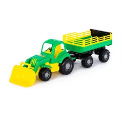 "Silach", tractor with trailer no. 2 and bucket, article 45034