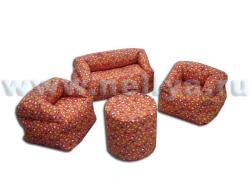 Soft furniture "Fluff" with granules "Nellia"