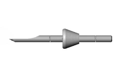 Spoke with stop pad in 3 versions