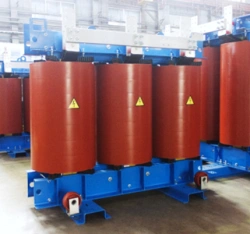 TSL series dry-type power transformers of rated capacity 16-400 kVA; for voltage classes 1-20 kV
