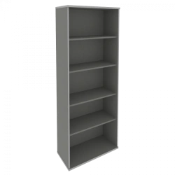 Wooden office shelving units Riva series