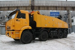 Partial-loading tow truck of modification 2784GT, on chassis KAMAZ-65201