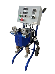 Proton E-5 high pressure equipment for spraying two-component liquids
