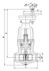 Gate valve 1123-100-CZ-01