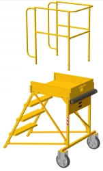Aviation stepladder AS-1.2-2