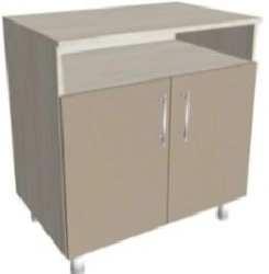 Two-door chest with niche KSTTM 2-02