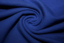 Melange knitted fabric mixed lacoste with lycra 70% cotton, 25% polyester, 5% lycra
