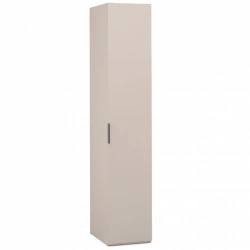 "SOHO" FCG-02.DS, 1-door cupboard gl.608 (beige) from the set of modular furniture "SOHO".