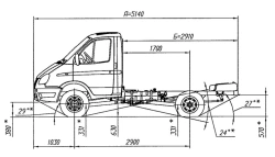 Chassis, Modification 33027, Diesel engine (OP RU K-RU.RU00.0000004.?2)