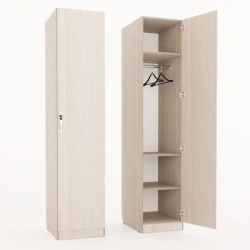 Single-leaf cupboard