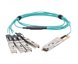 Cable Assembly (AOS Module) FT-QSFP+/4SFP+CabA-x