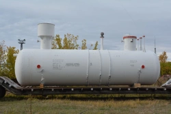 Heat-carrier drainage tank V-496 EP 40-0,3-2400-1-3-EN-T.00.000