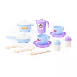 Housewife Children's Tableware Set for 2 Persons (V1) (18 Elements) (in net), item 80110