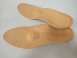 Inlays for orthopaedic footwear (including insoles, half insoles).