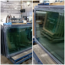 Wagon set of aluminoplastic windows for wagons of model 62-4498, 62-4499 TU 5271-005-11118762-99, damn. FKGP 453.00.00.000-80
