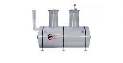 Horizontal steel underground tank 50 m3 type RGSP-50