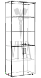 Wooden cupboard for crockery (documents)