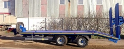 Trailer 83691C, with air suspension or spring-balanced suspension, with tyres 235/75R17.5 or 215/75R17.