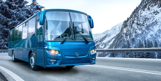 Low-Floor Urban Bus KAVZ 4270-82 with YAMZ Engine