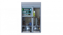 Precision inter-row industrial air conditioners