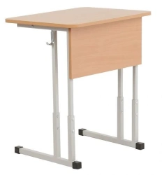 Single-seat adjustable pupil's table, height group from 2 to 6 Model: SURG 1.