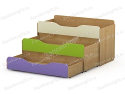 Roll-out beds for children