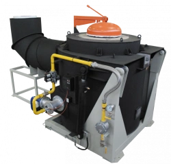 Gas heated melting furnace, type PGP