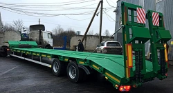 Semi-trailer 93192C, with air suspension or spring-balanced suspension, tyres 235/75R17.5 or 215/75.