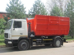 Container refuse truck KO-452N (based on chassis MAZ 5340C2, 534025)