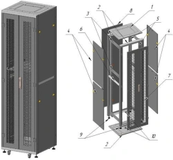 Telecommunication cabinet ??-?-42U-600?2015?2015?600-2??