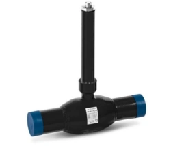 Ball valve standard bore 582 with extended stem for ductless laying welded, 58220250