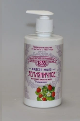 Liquid soap "Krestovnikov Brothers' Plant Traditional. Strawberry"
