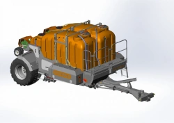 Mobile liquid fertiliser spreading machine STUURMAN model RONDO 6000WDPAS