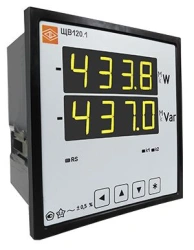 Digital panel device for AC power measurement ShchV120.1